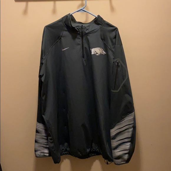 Nike Other - Nike Arkansas razorbacks pullover - anthracite